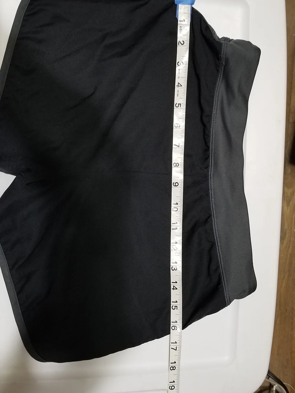 BCG Kid's XL Black and Gray Athletic Mesh Shorts